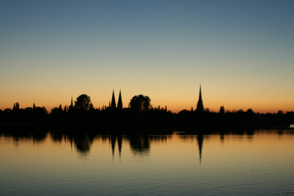 Sonnenuntergang...