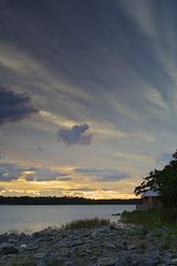 Sonnenuntergang Degerö auf den Aalandinseln