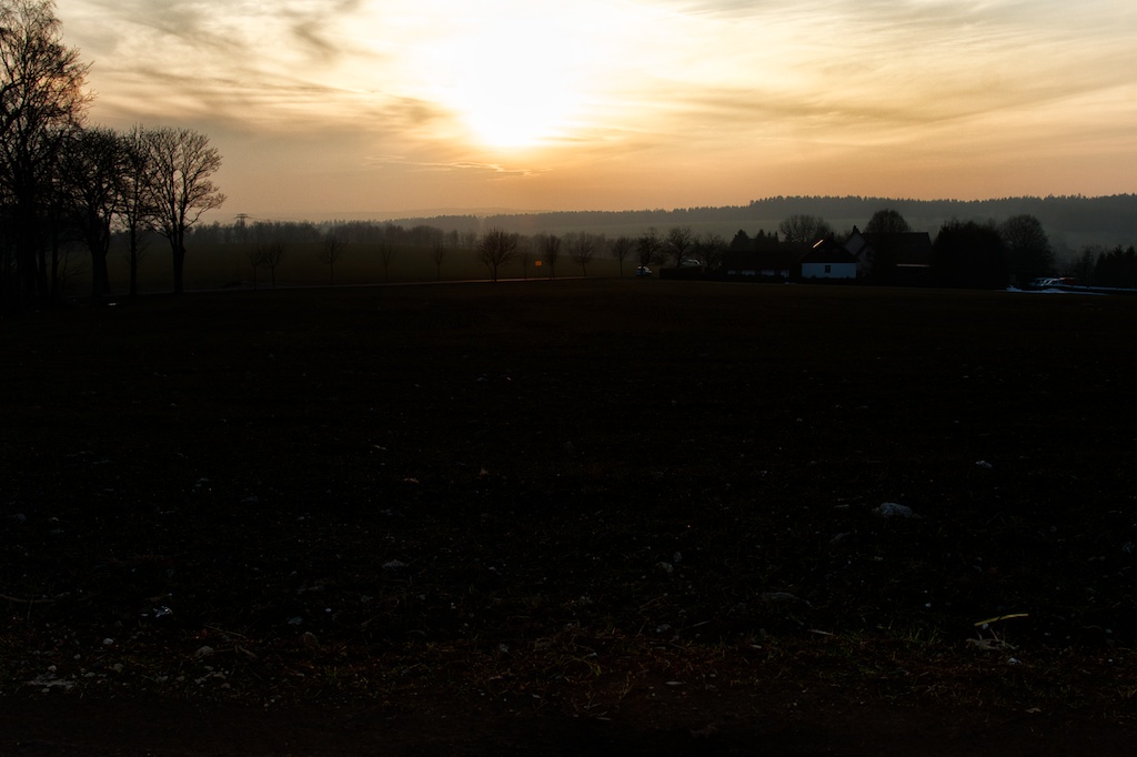 Sonnenuntergang der 3te