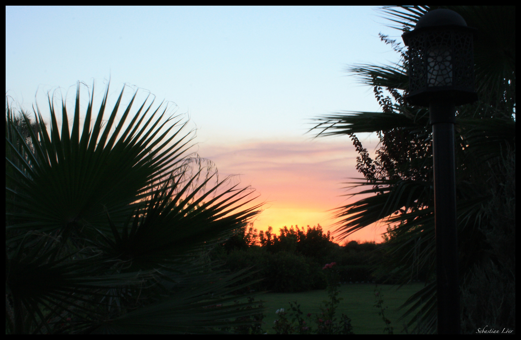 Sonnenuntergang der Erste - Türkei