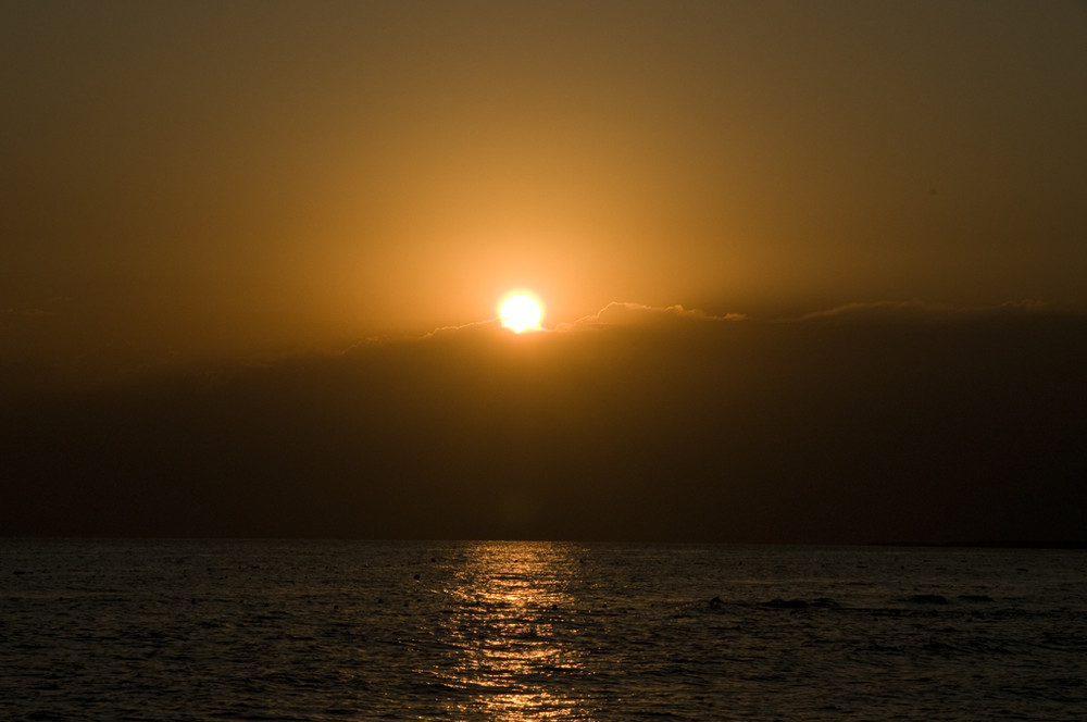 Sonnenuntergang der Türkei