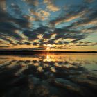 Sonnenuntergang der zweite am Starnberger See