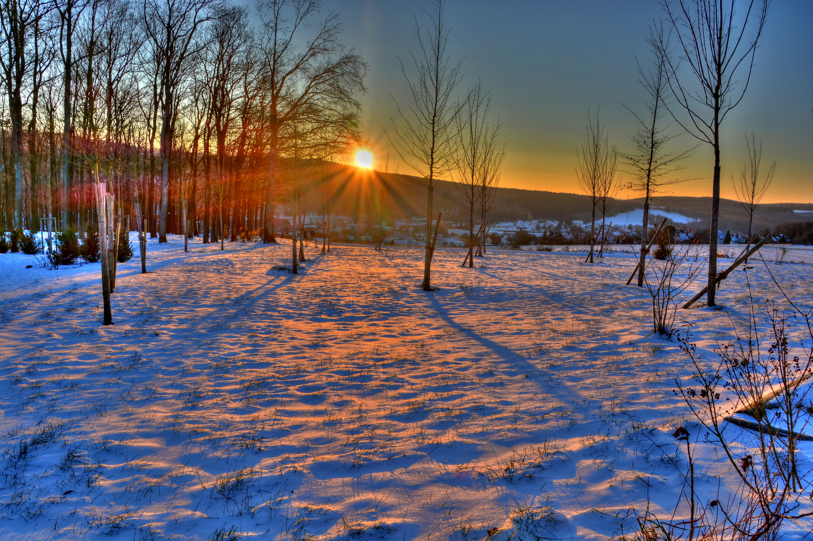 Sonnenuntergang Deuz