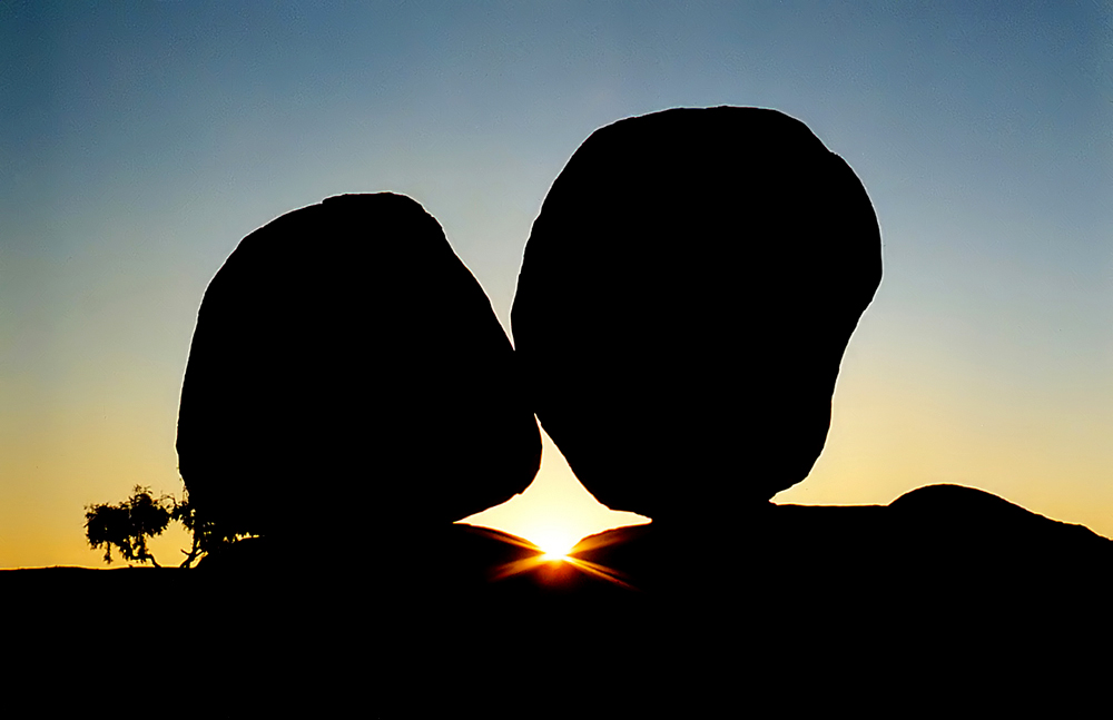 Sonnenuntergang @ Devil's Marbles 2.0