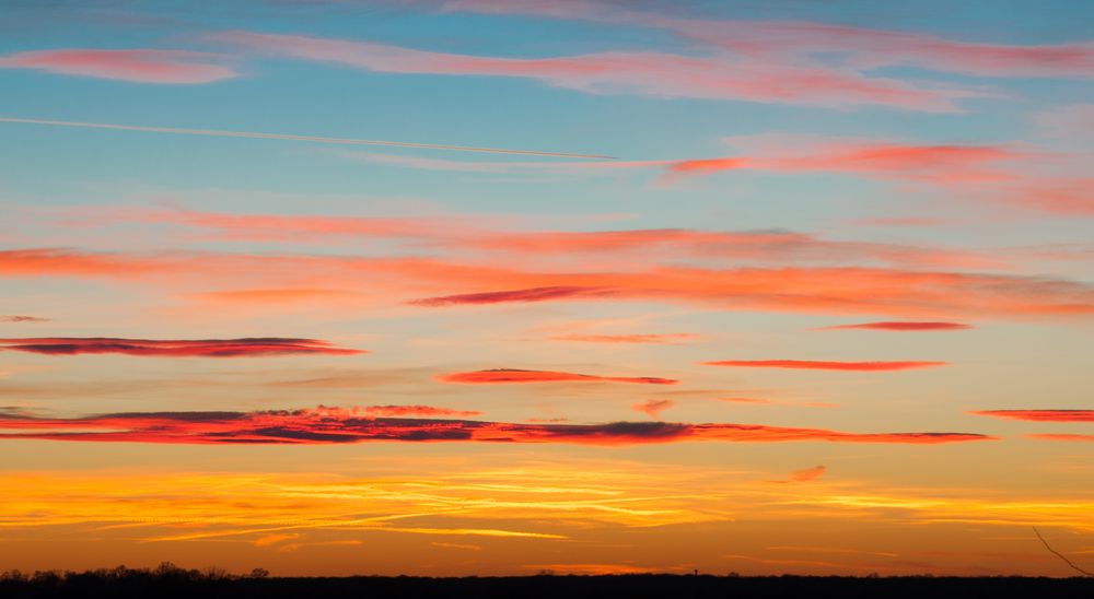 Sonnenuntergang Dez 2013