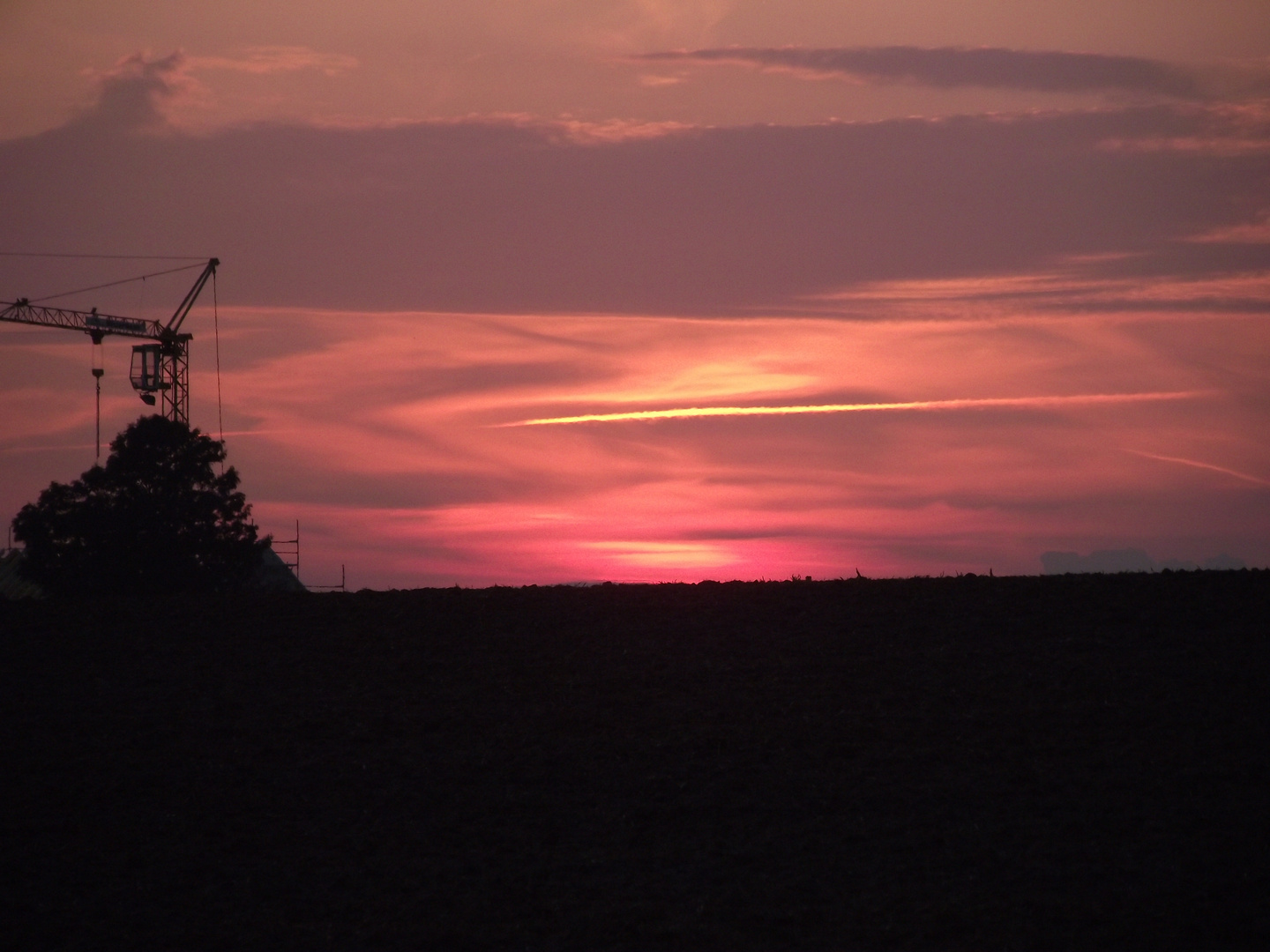 Sonnenuntergang die erste!