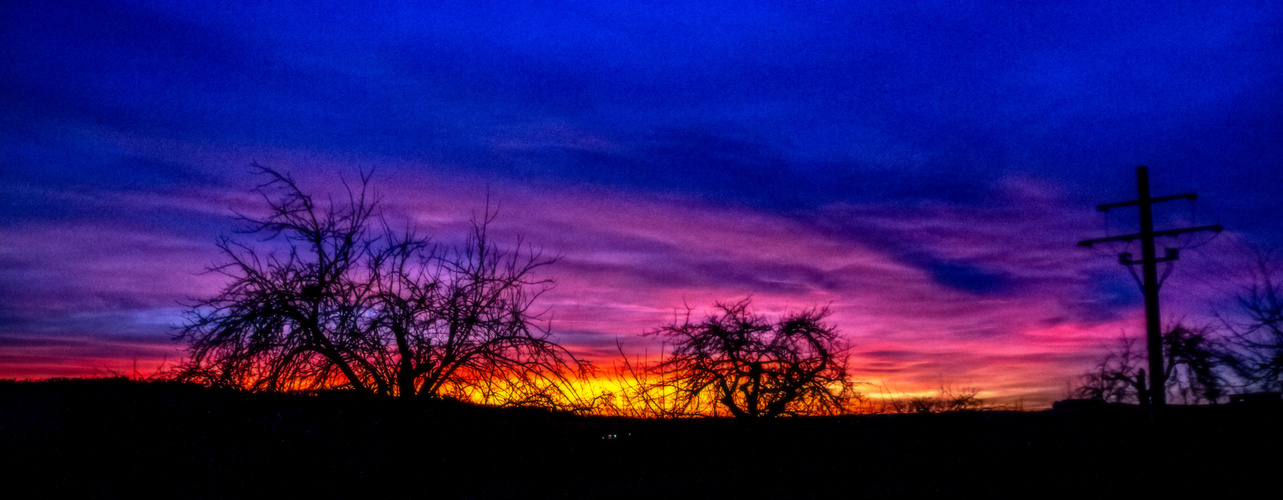 Sonnenuntergang  die Zweite