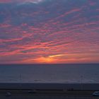 Sonnenuntergang Dieppe Normandie