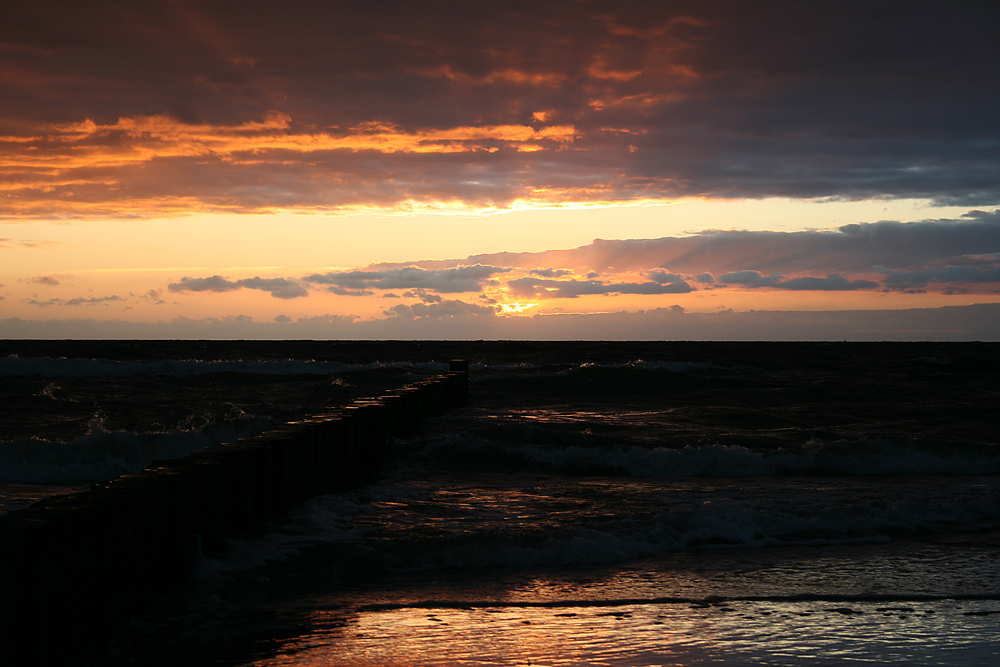 Sonnenuntergang Dierhagen