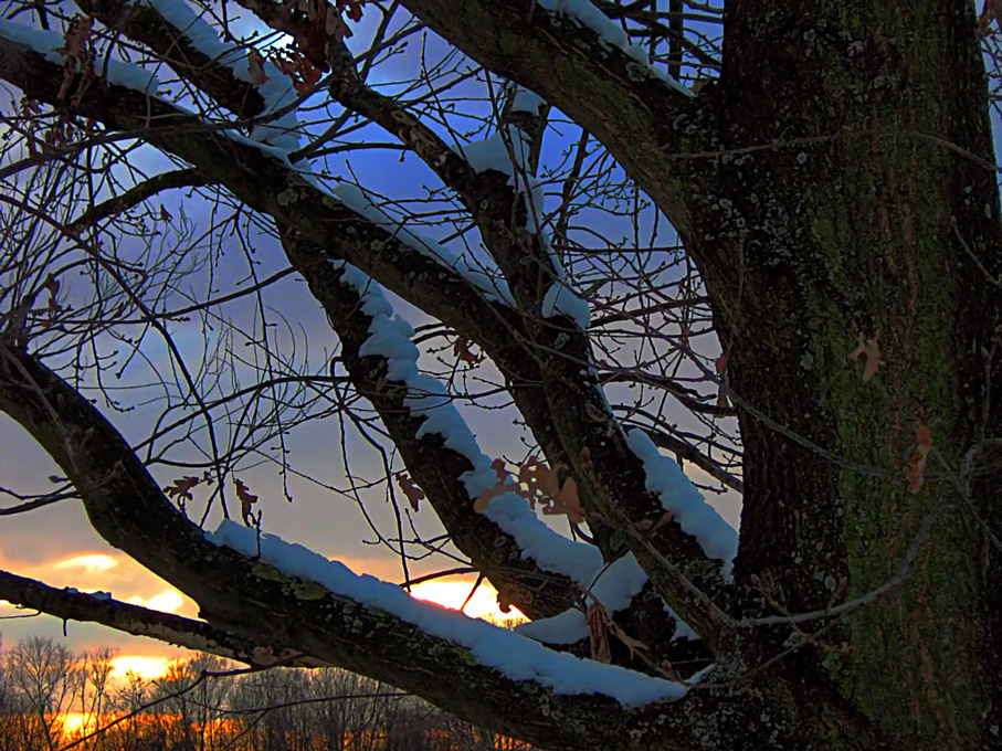 Sonnenuntergang Dietenbachsee