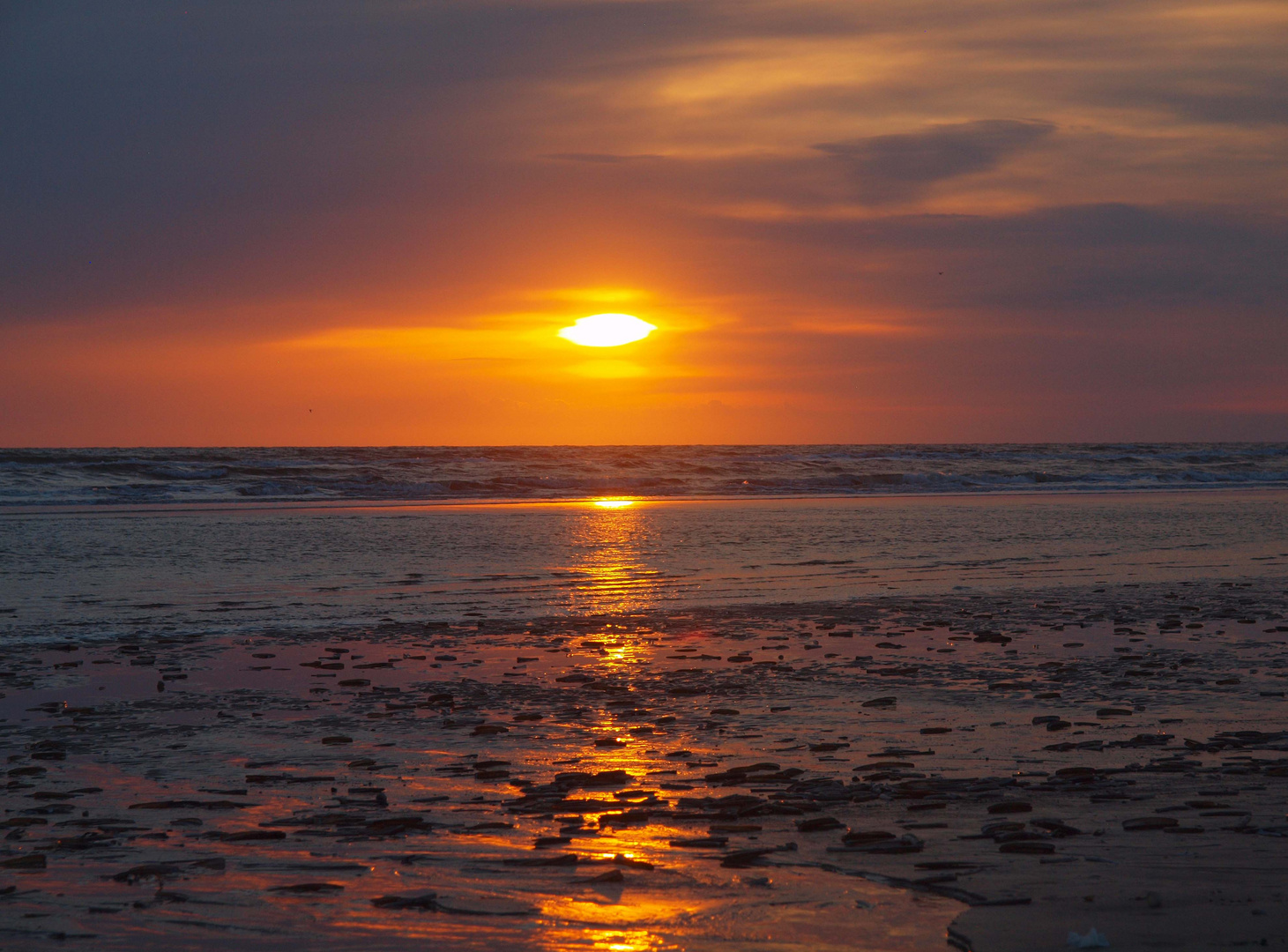 Sonnenuntergang DK Römö Mai 2013