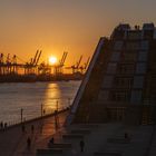 Sonnenuntergang Dockland