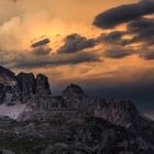 Sonnenuntergang Dolomiten