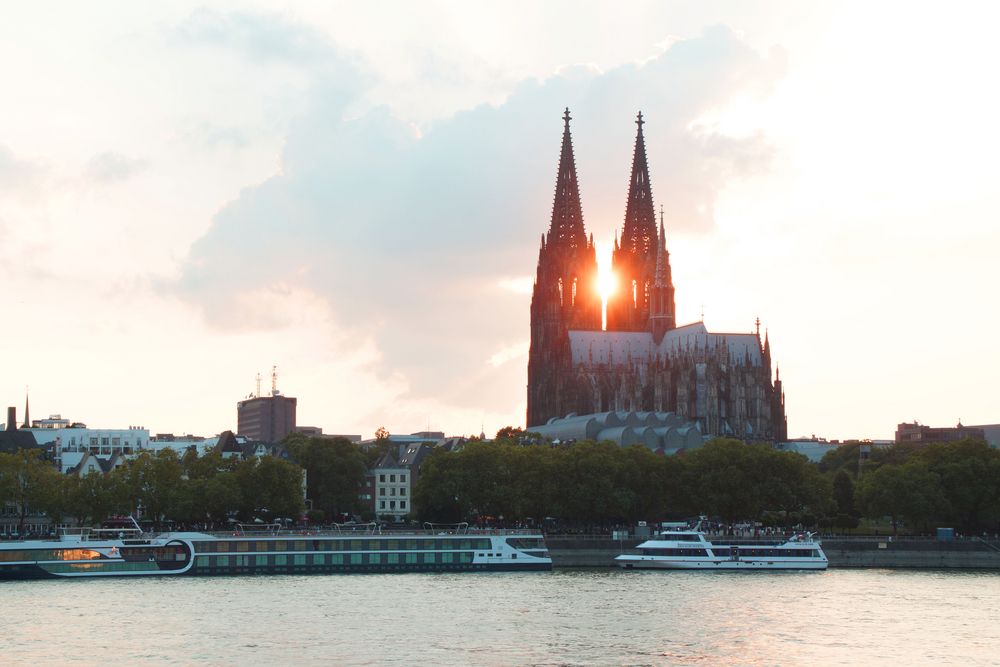 Sonnenuntergang Domspitzen