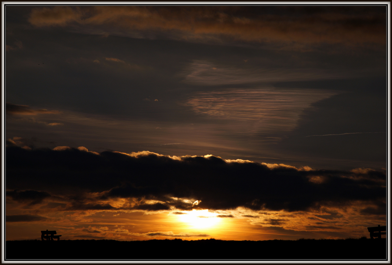 Sonnenuntergang Dornumersiel 