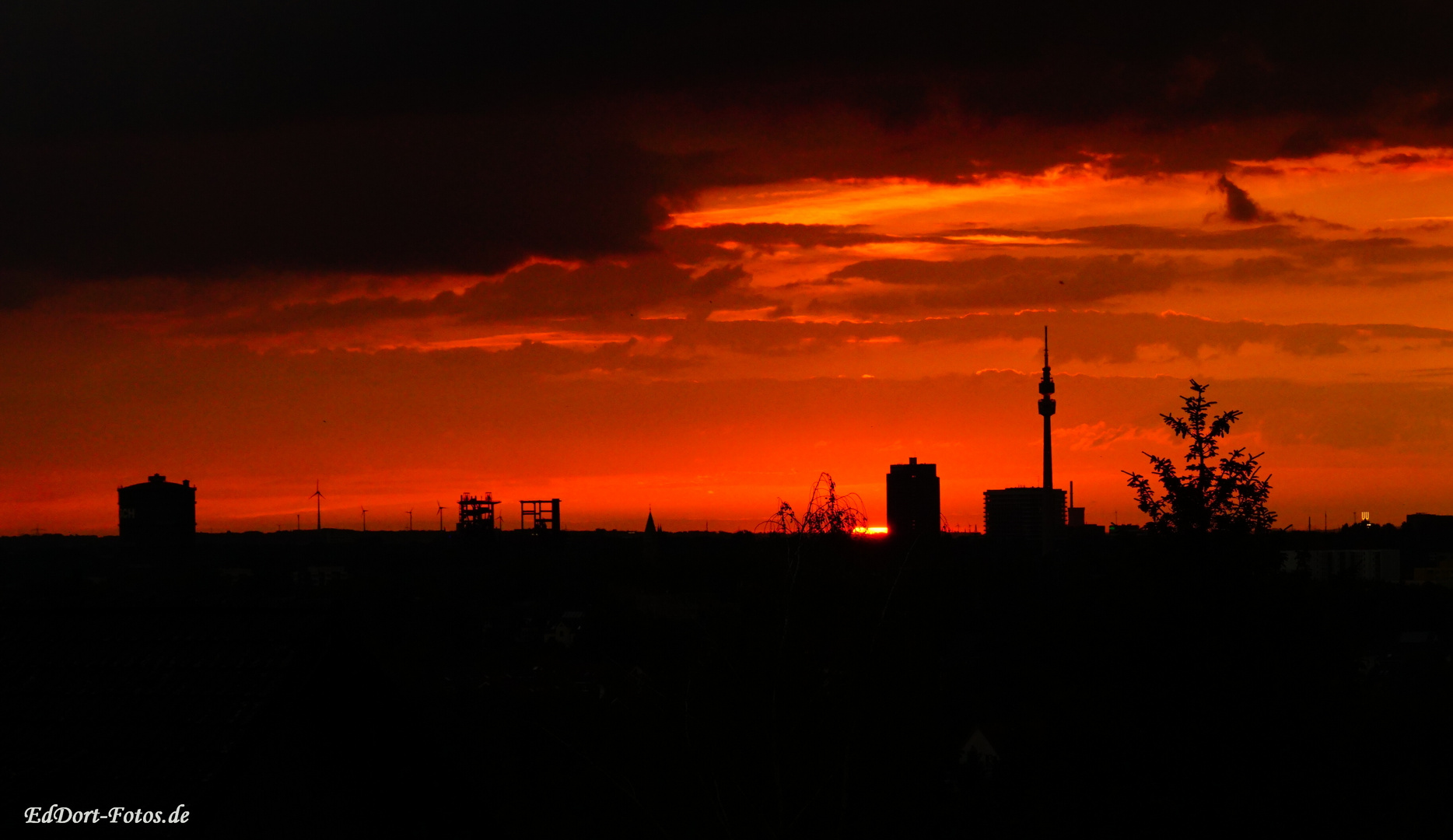 Sonnenuntergang Dortmund 