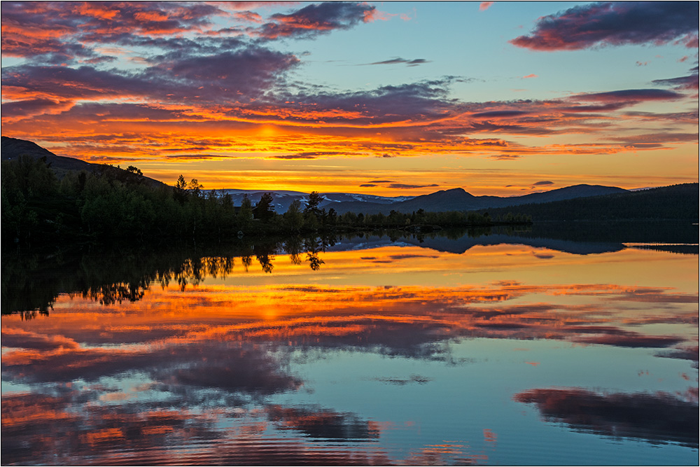 Sonnenuntergang Dovrefjell