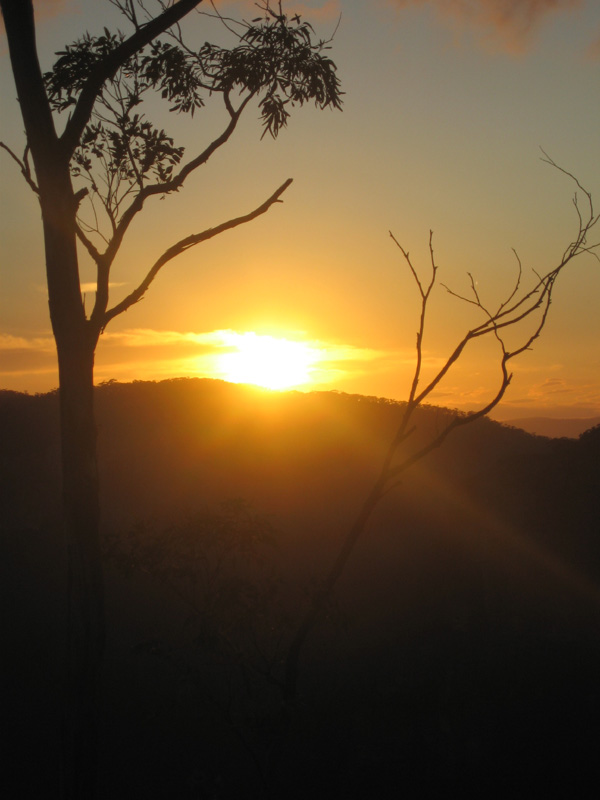 Sonnenuntergang Down Under