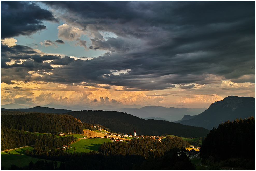 Sonnenuntergang, dramatisch