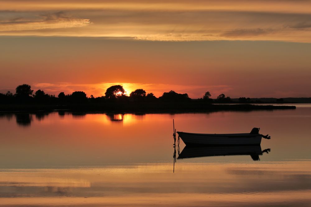 Sonnenuntergang Drejby