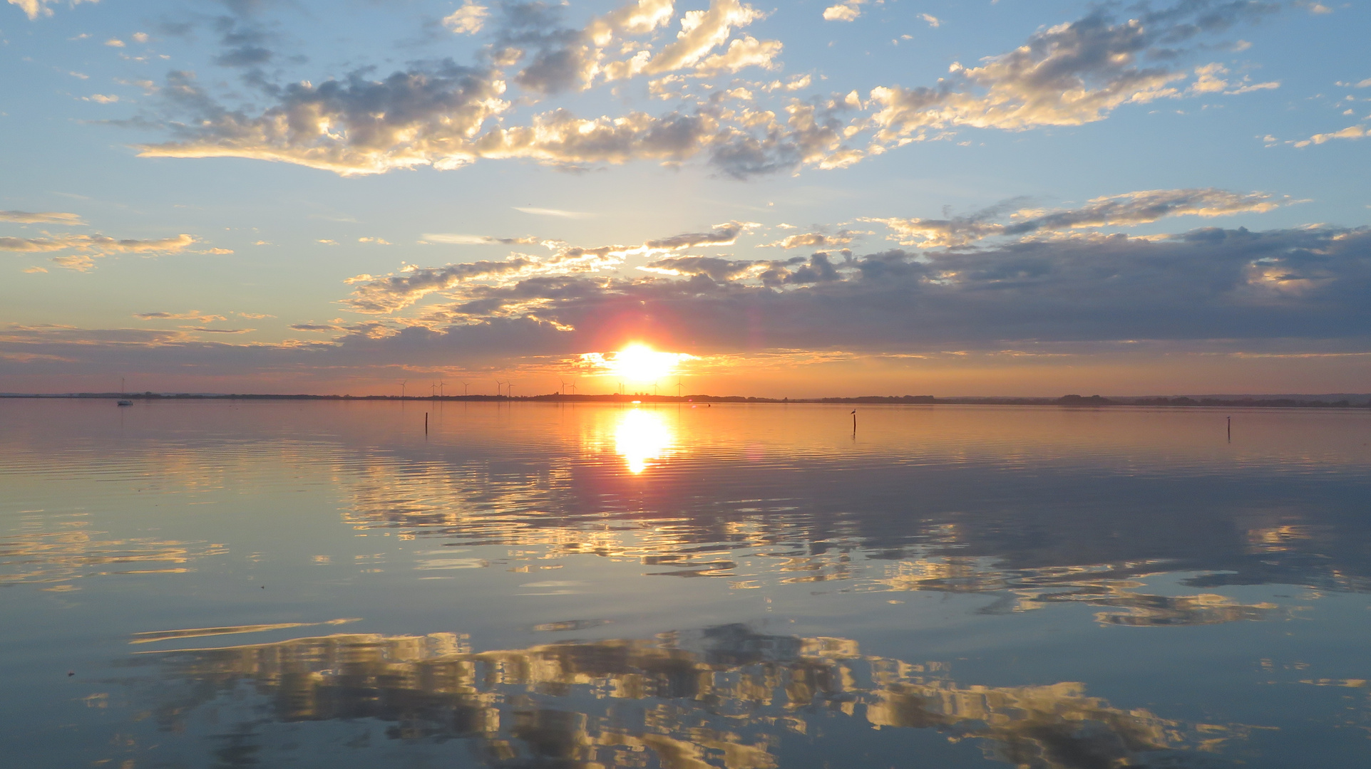 Sonnenuntergang Dümmer See