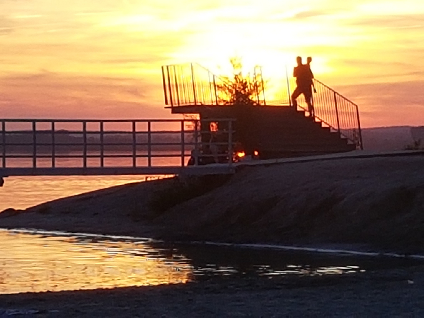 Sonnenuntergang Dümmersee