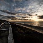 Sonnenuntergang Dünen Sylt