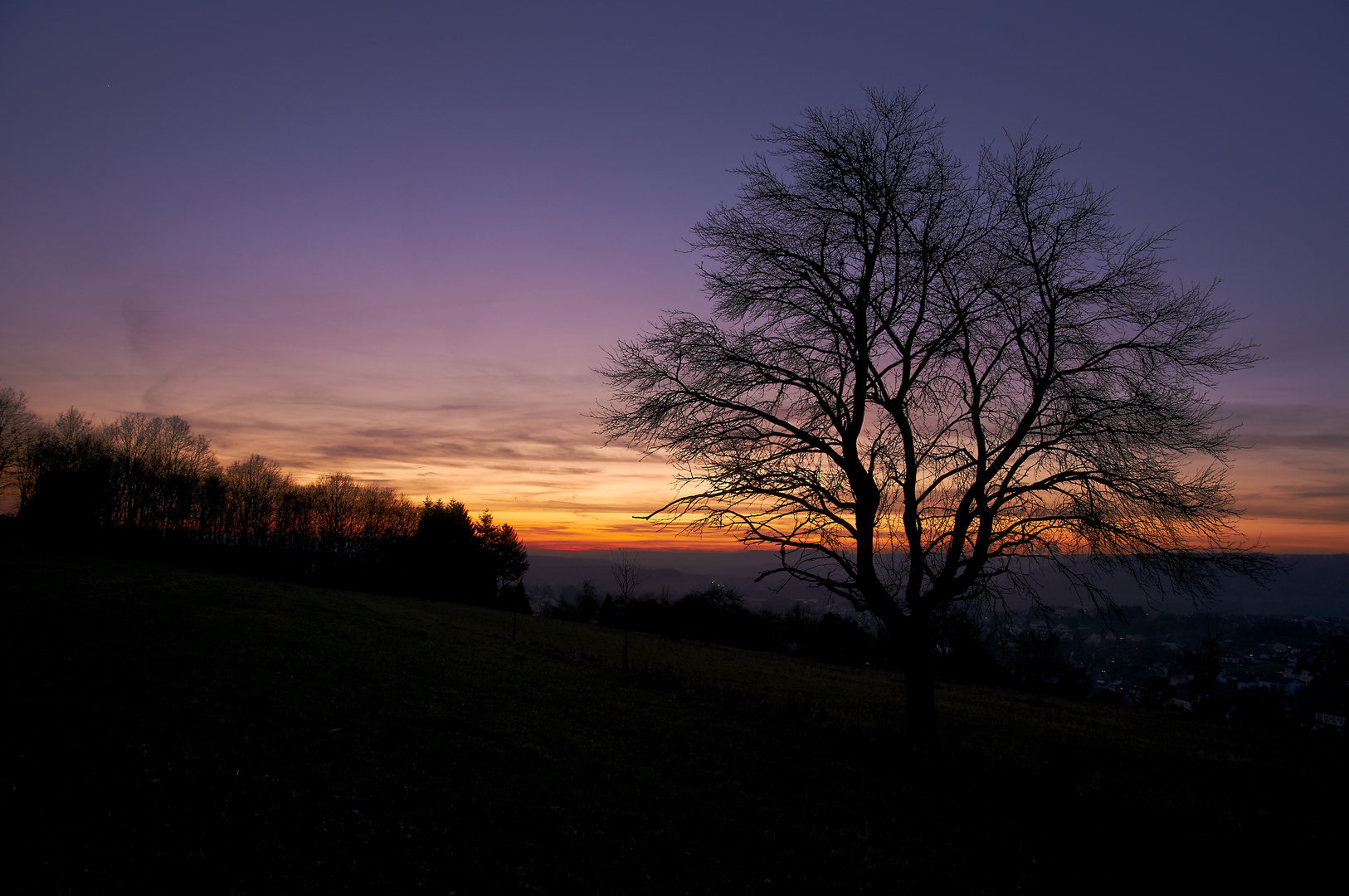 Sonnenuntergang Düppenweiler