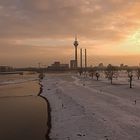 Sonnenuntergang Düsseldorf