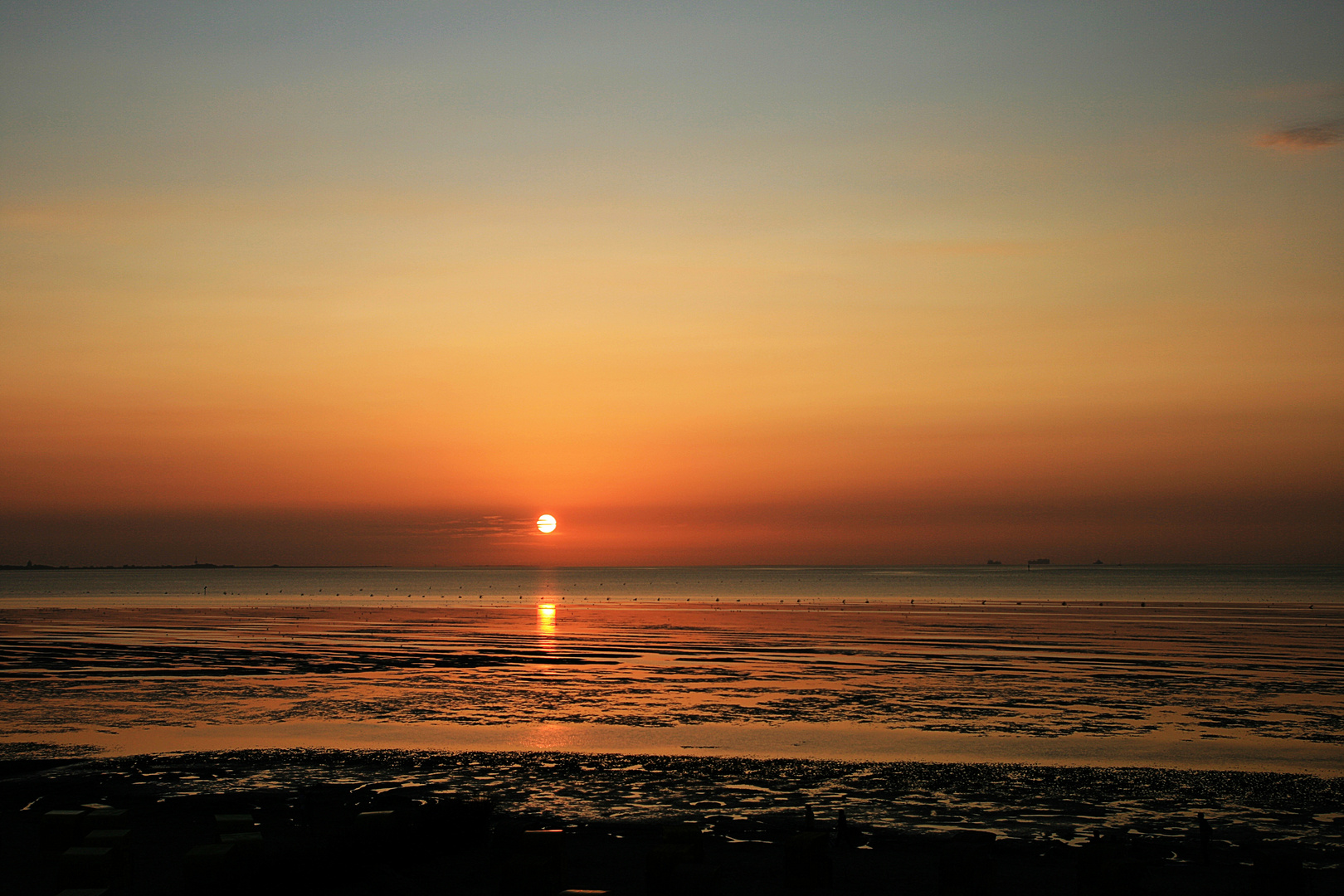 Sonnenuntergang Duhnen