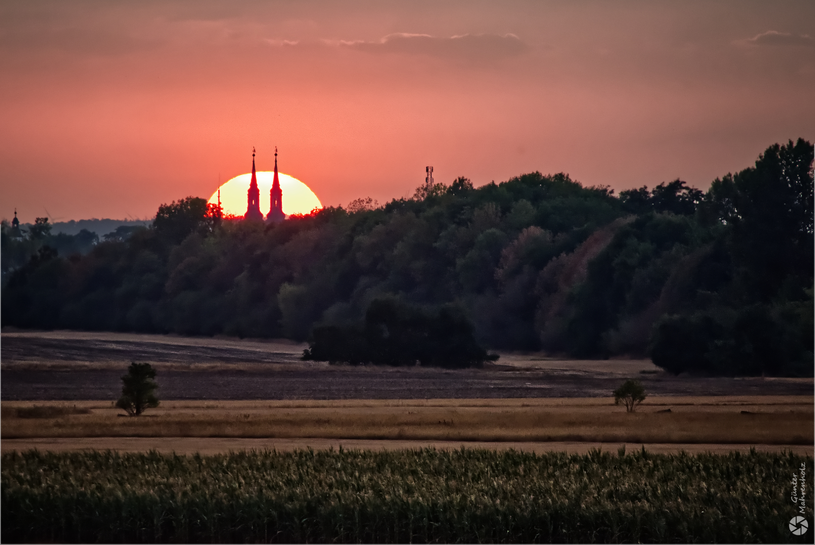 Sonnenuntergang ...