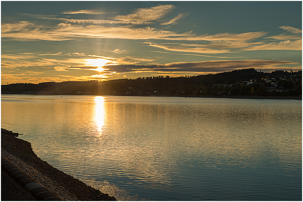 Sonnenuntergang....