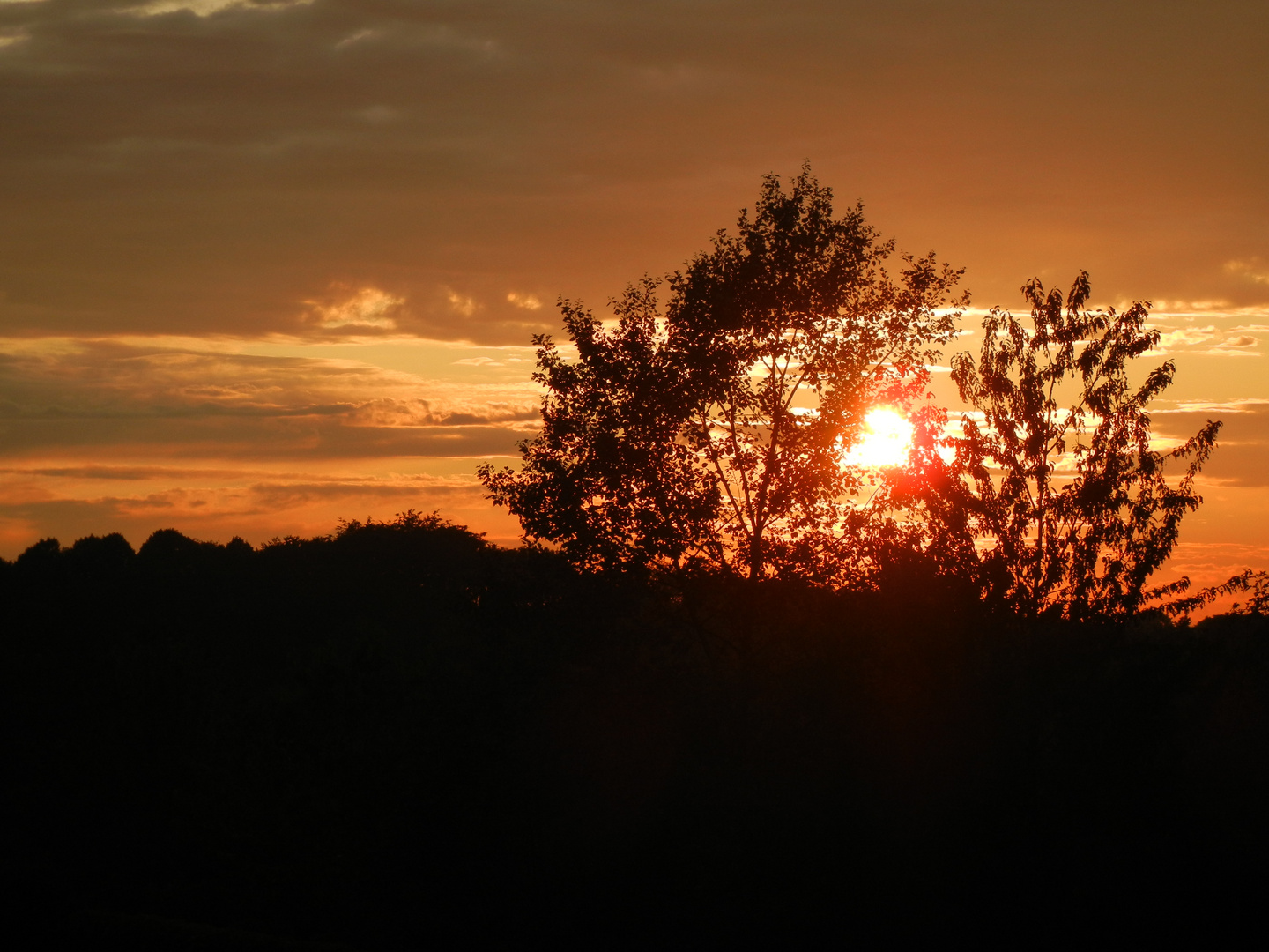 Sonnenuntergang.