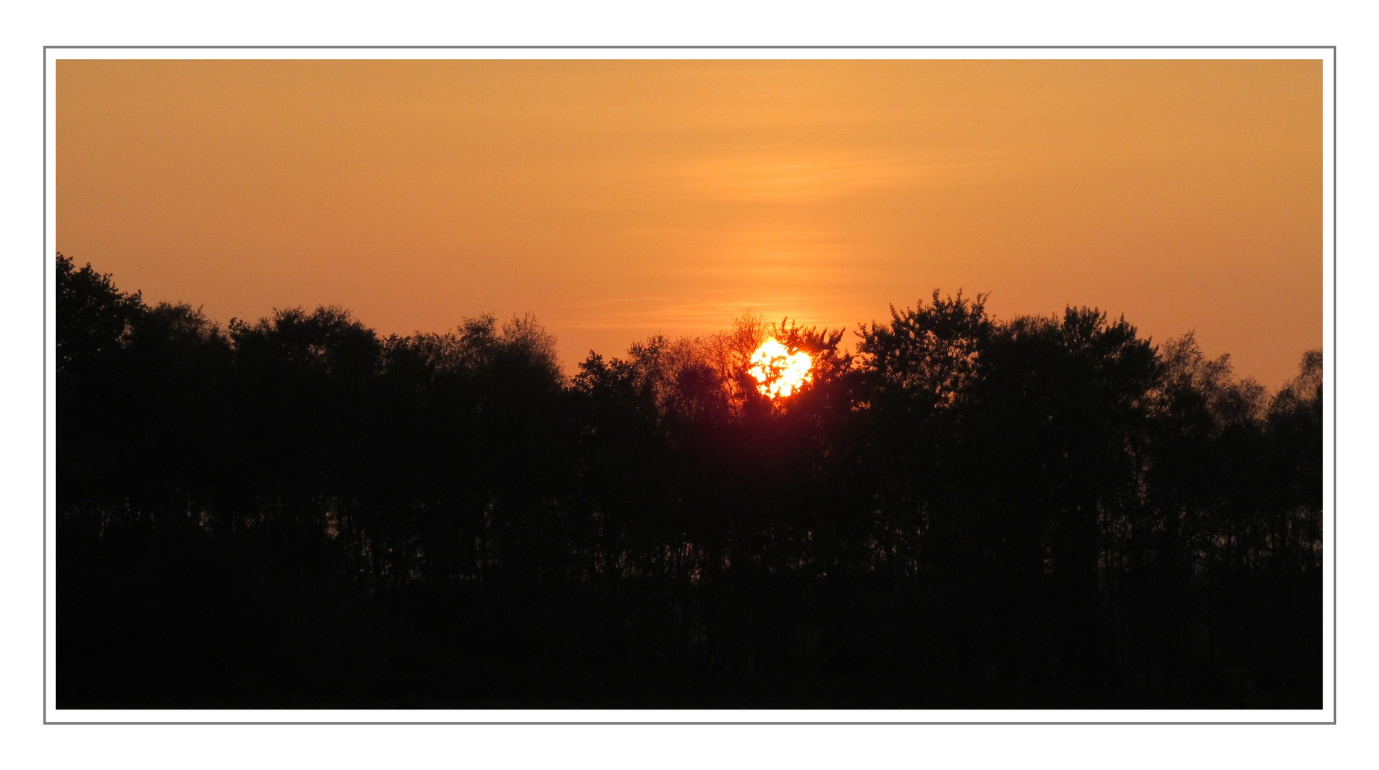 Sonnenuntergang .................