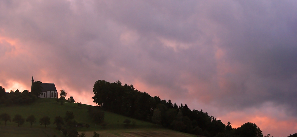 sonnenuntergang, einmal ganz anders