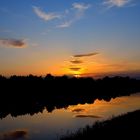 Sonnenuntergang Elbe - Seitenkanal