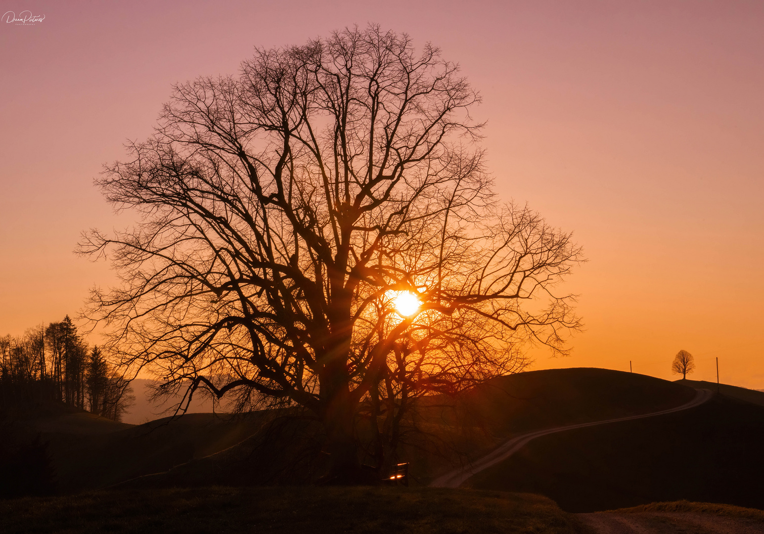 Sonnenuntergang Emmental