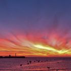 Sonnenuntergang en la caleta de Cádiz