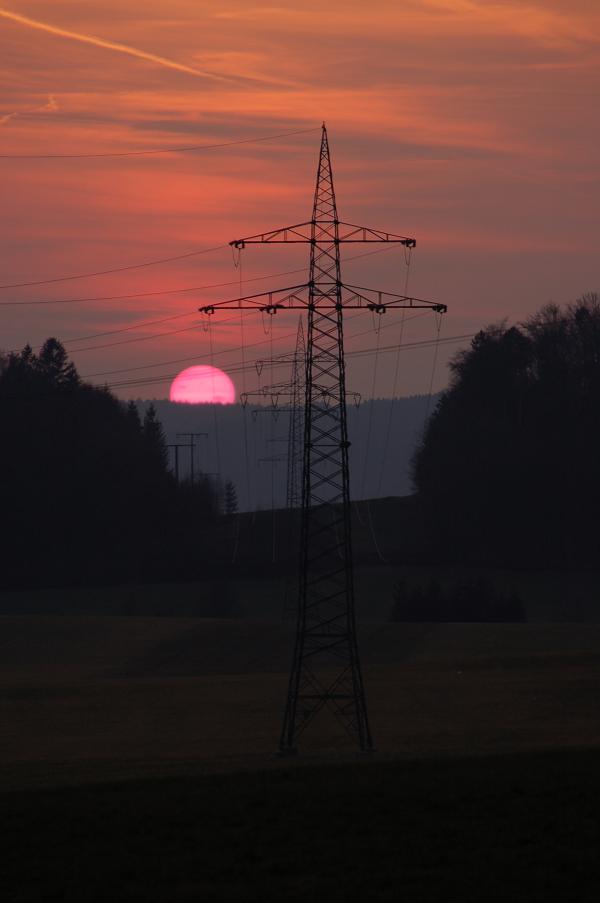 Sonnenuntergang - Energie