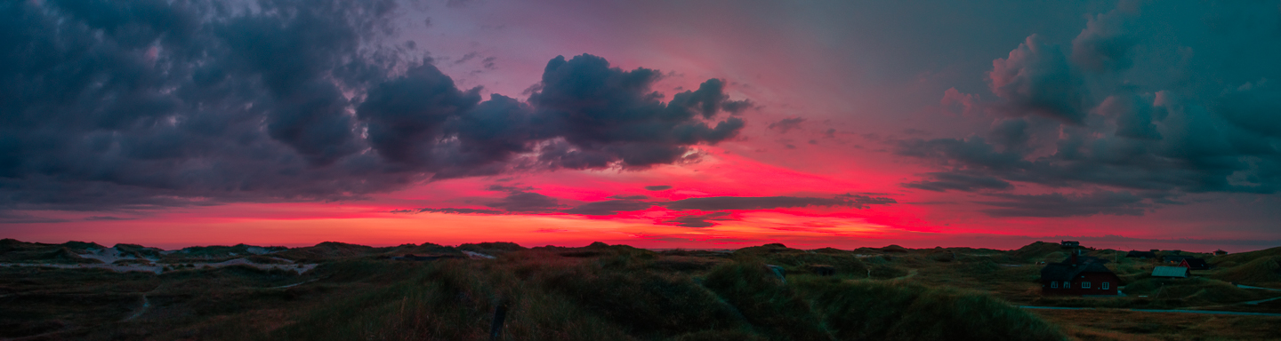 Sonnenuntergang, Esebjergvej, Denmark