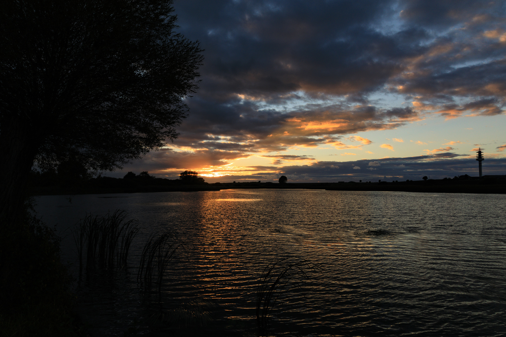 Sonnenuntergang Etang du Stock-0056