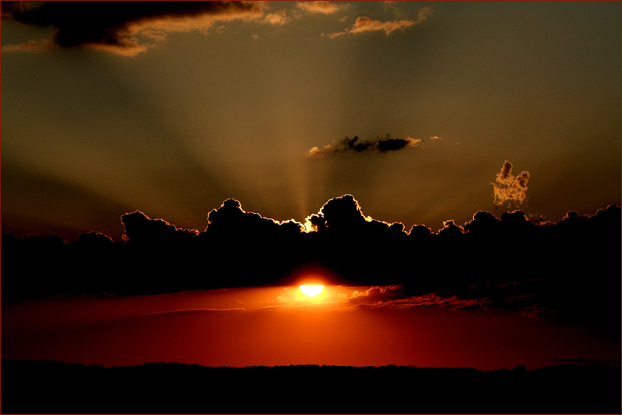 Sonnenuntergang - etwas später...