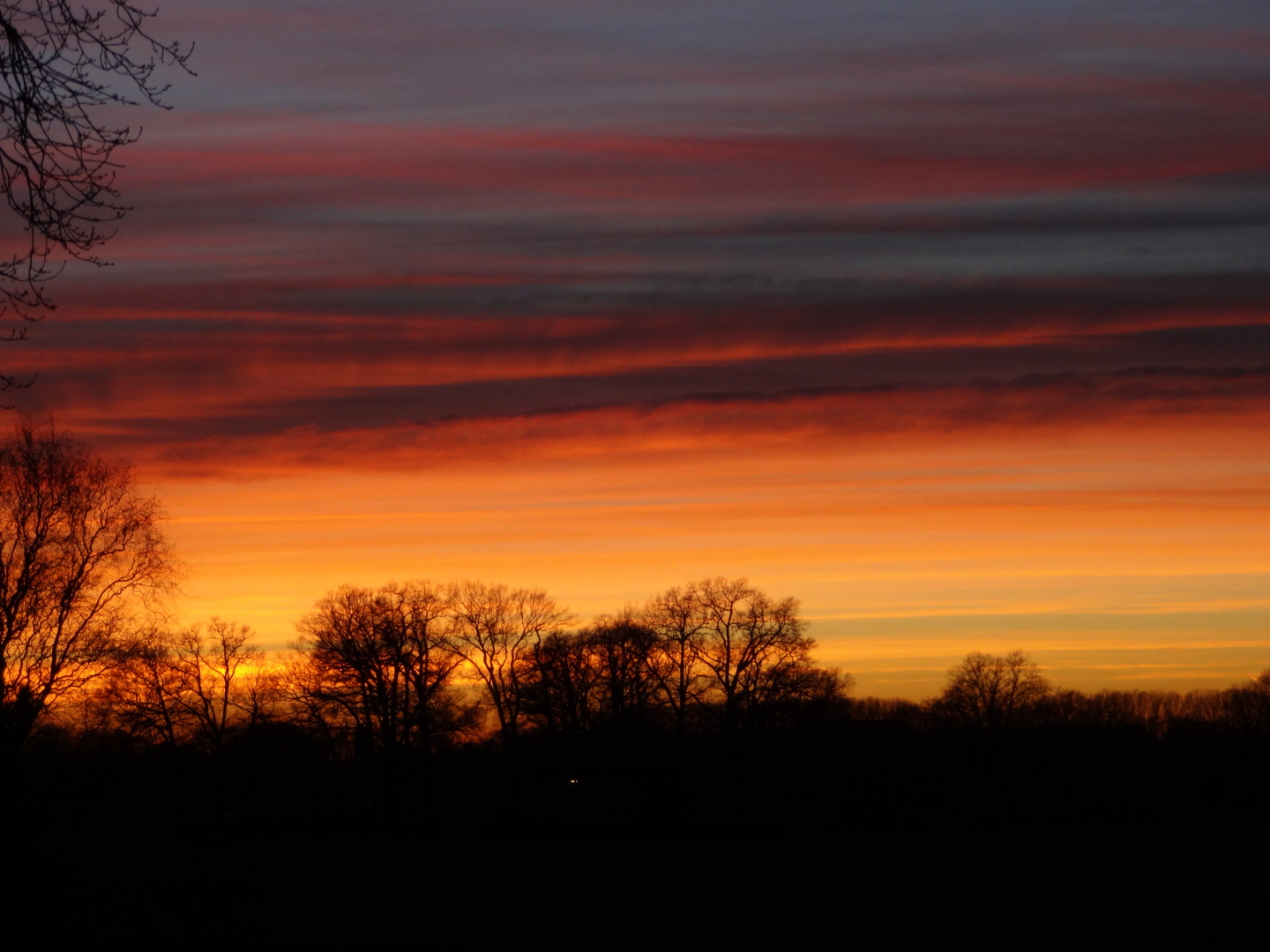 Sonnenuntergang extrem