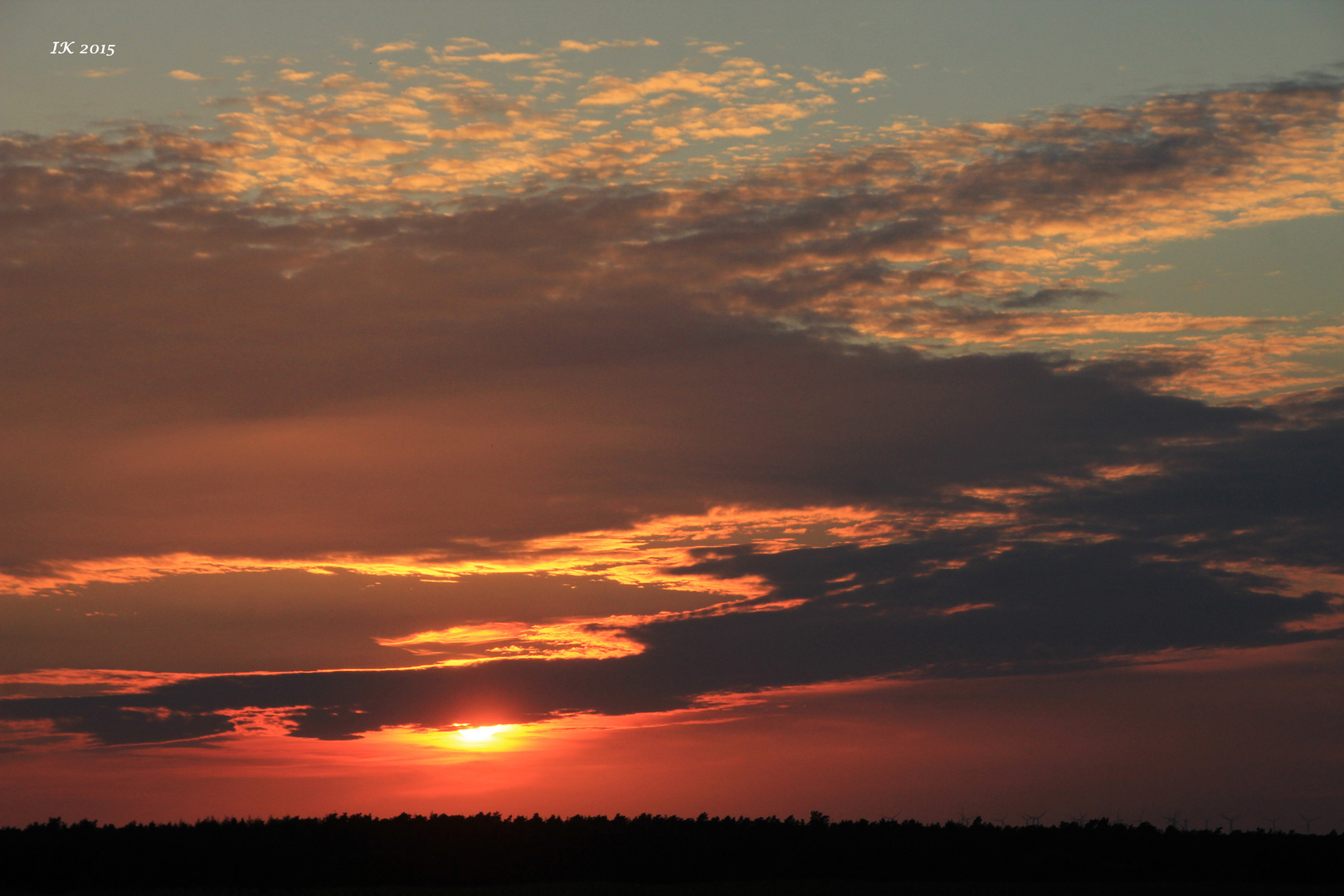 Sonnenuntergang....