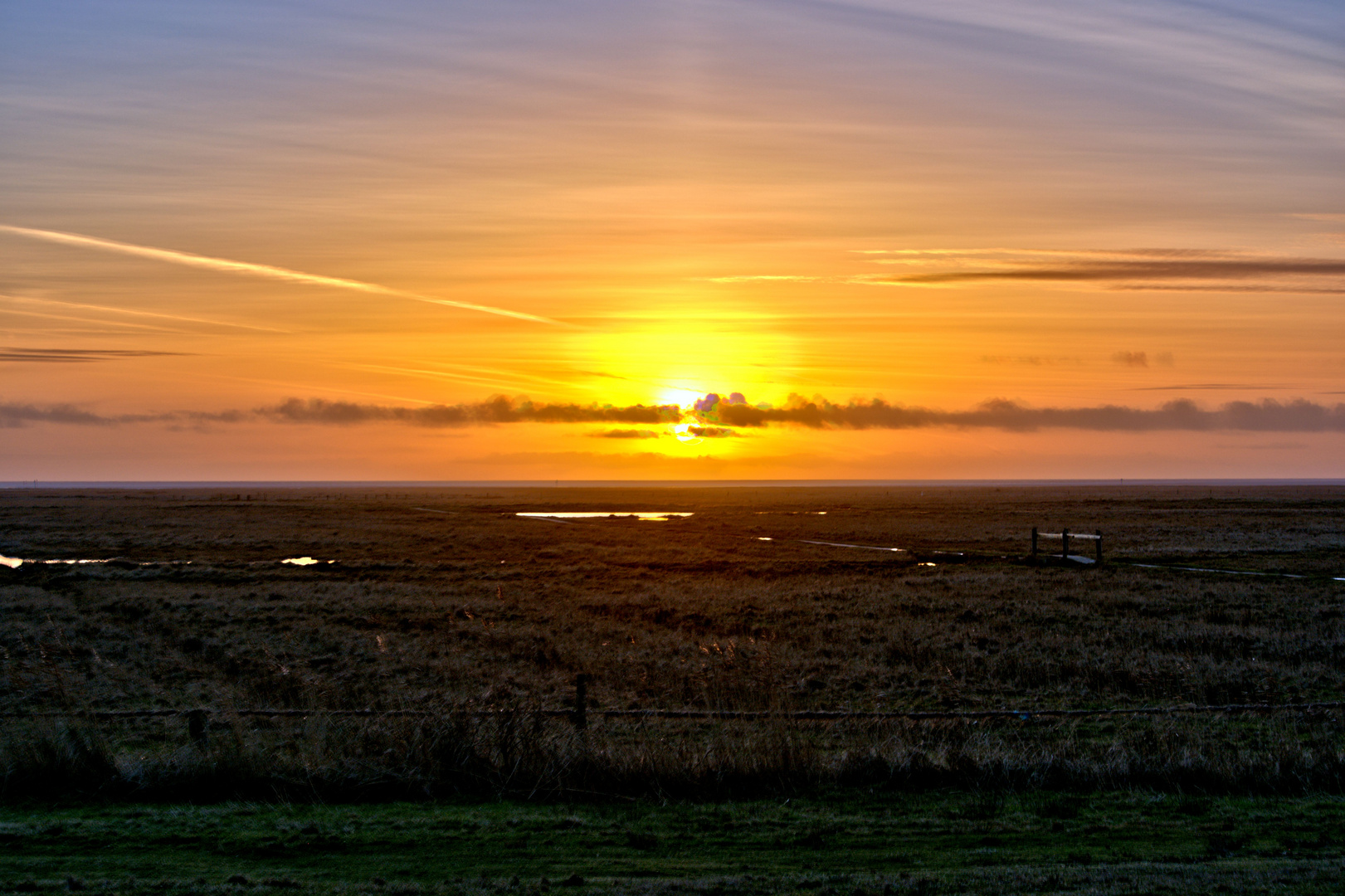 Sonnenuntergang....