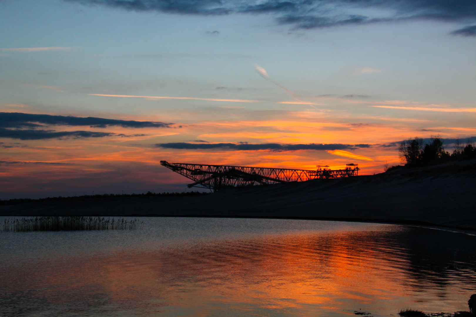 Sonnenuntergang F60 Lichterfeld