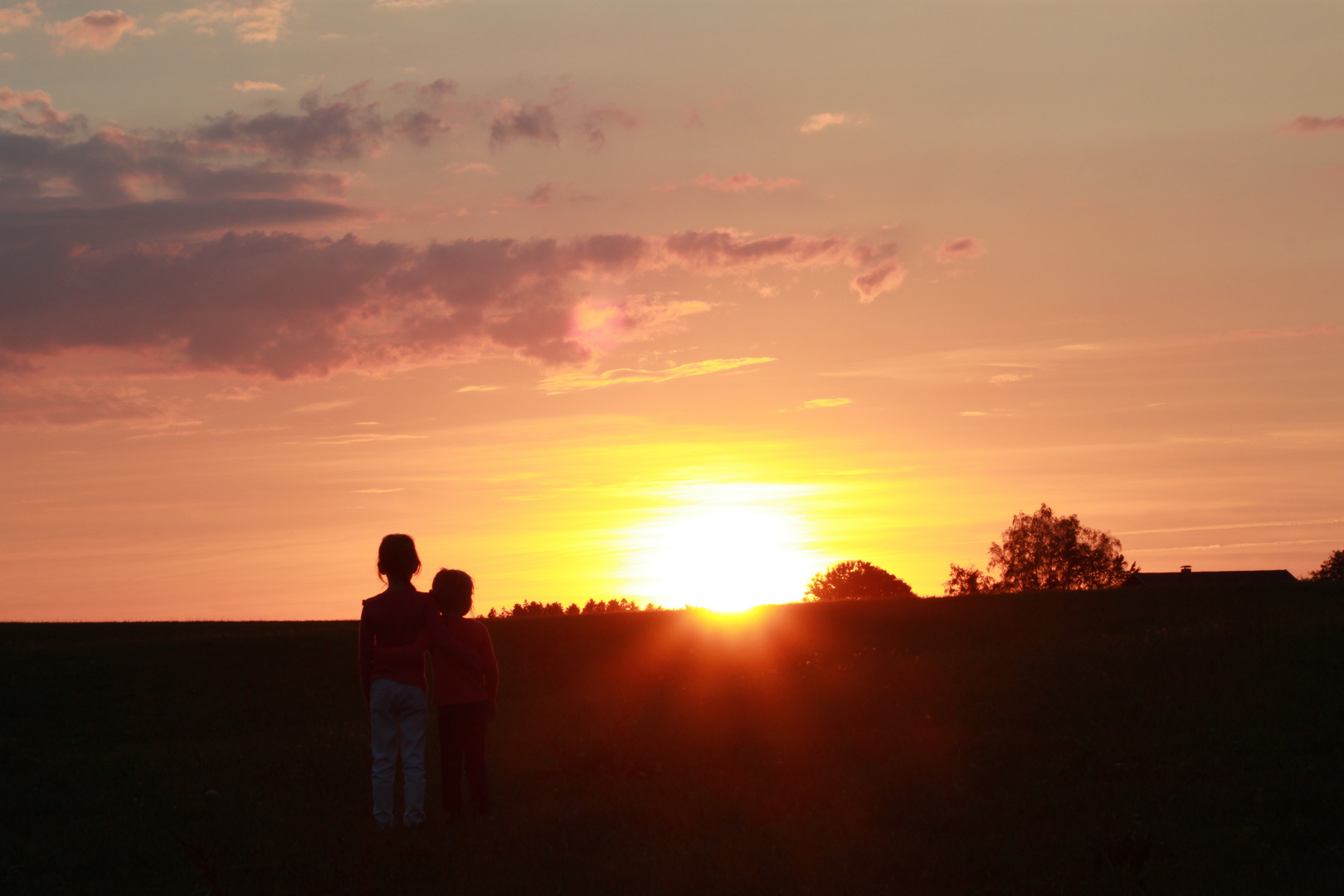 Sonnenuntergang..