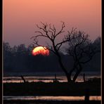 Sonnenuntergang...