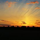 Sonnenuntergang Fahrrad Tour - irgendwo