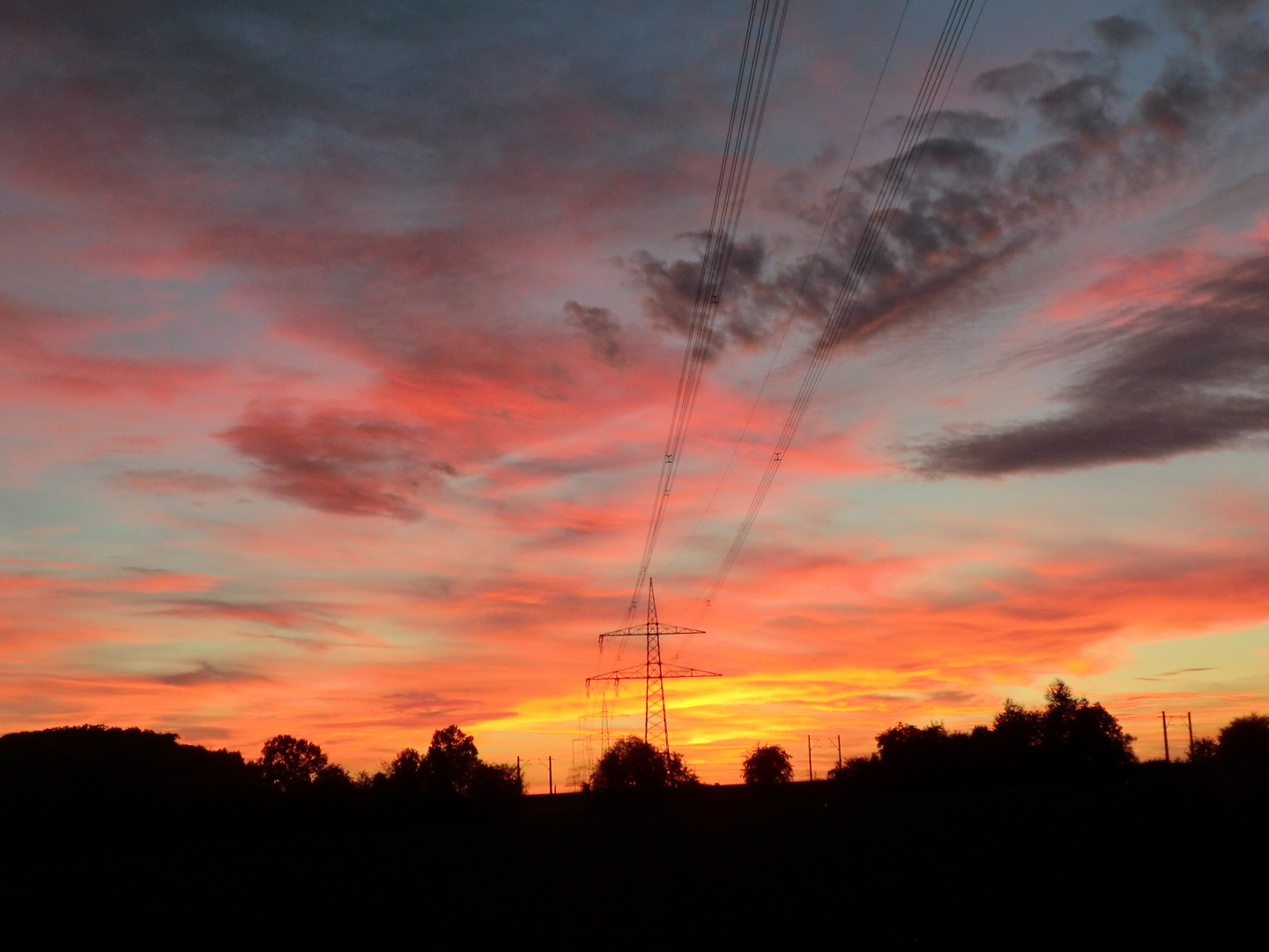 Sonnenuntergang - Farbenpracht